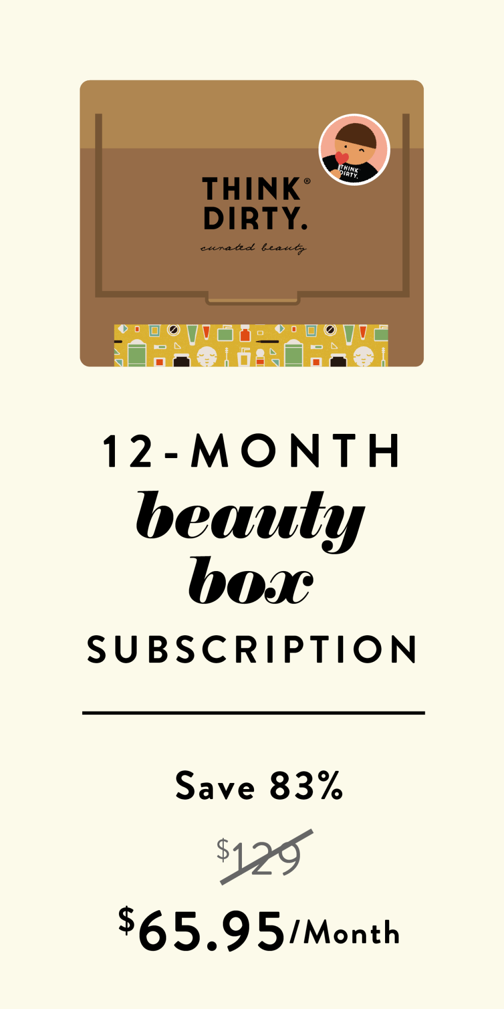 12 month beauty box